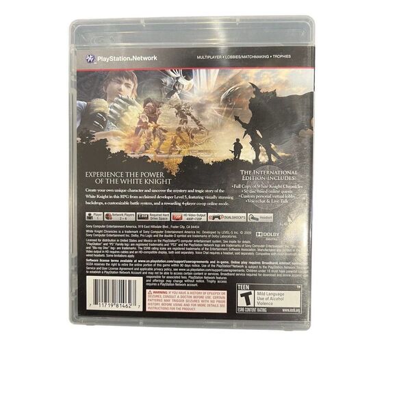 White Knight Chronicles International PS3 CIB - Picture 2 of 9
